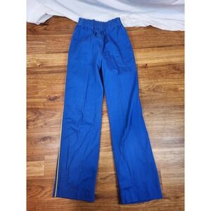 Vintage Blue Drawstring Pull On Size M Work Pants Sweet Orr